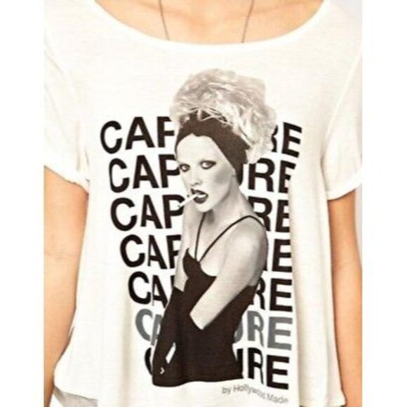 CAPTURE by HOLLYWOOD MADE Tee Pucker Up MOON Premium MODAL Jersey